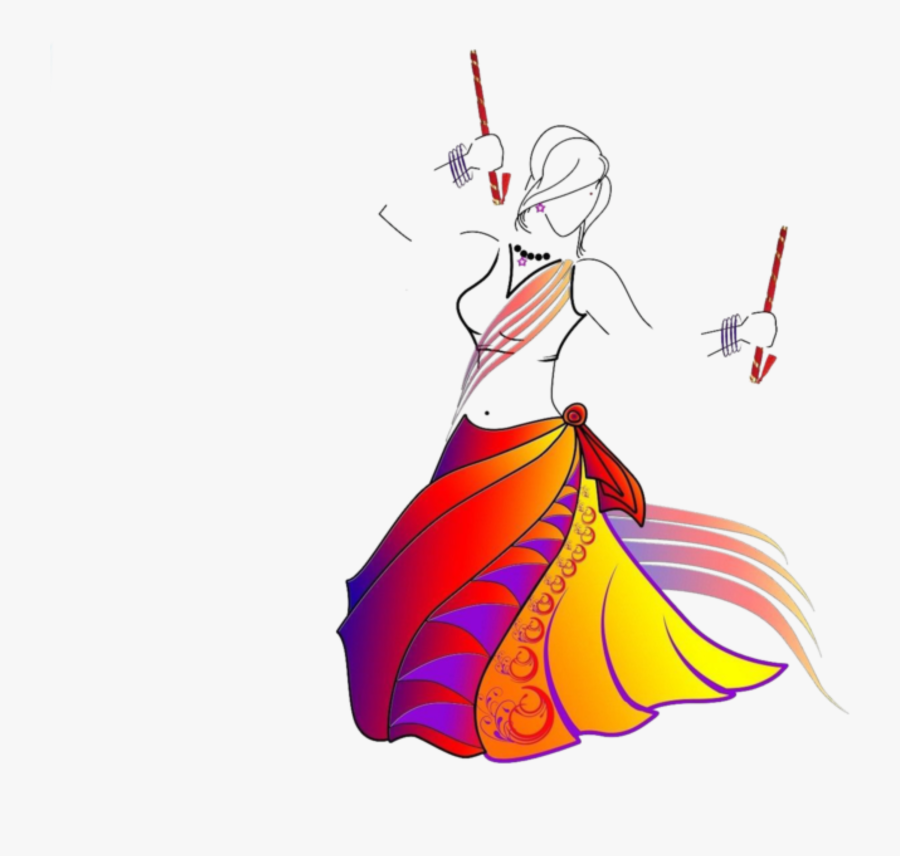 #india #indianfestival #navratri #durga #maadugra #navratra - Navratri Garba, Transparent Clipart