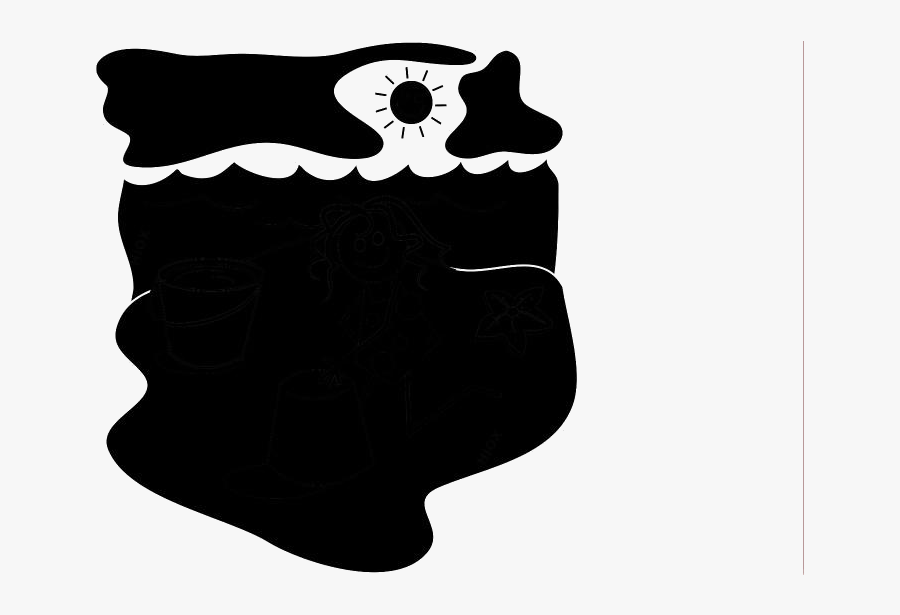 Transparent Beach Sunset Clipart, Beach Sunset Png - Sock, Transparent Clipart