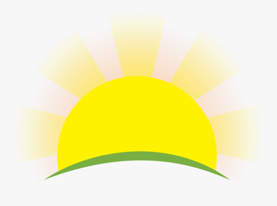 Sunset - Circle, Transparent Clipart
