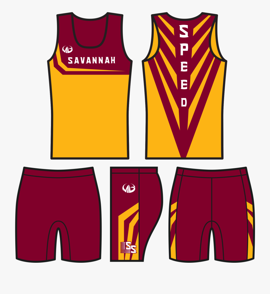 Track N Field Jersey, Transparent Clipart