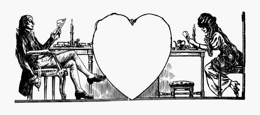 Frame Clip Arts - Love Couples Png Frame, Transparent Clipart