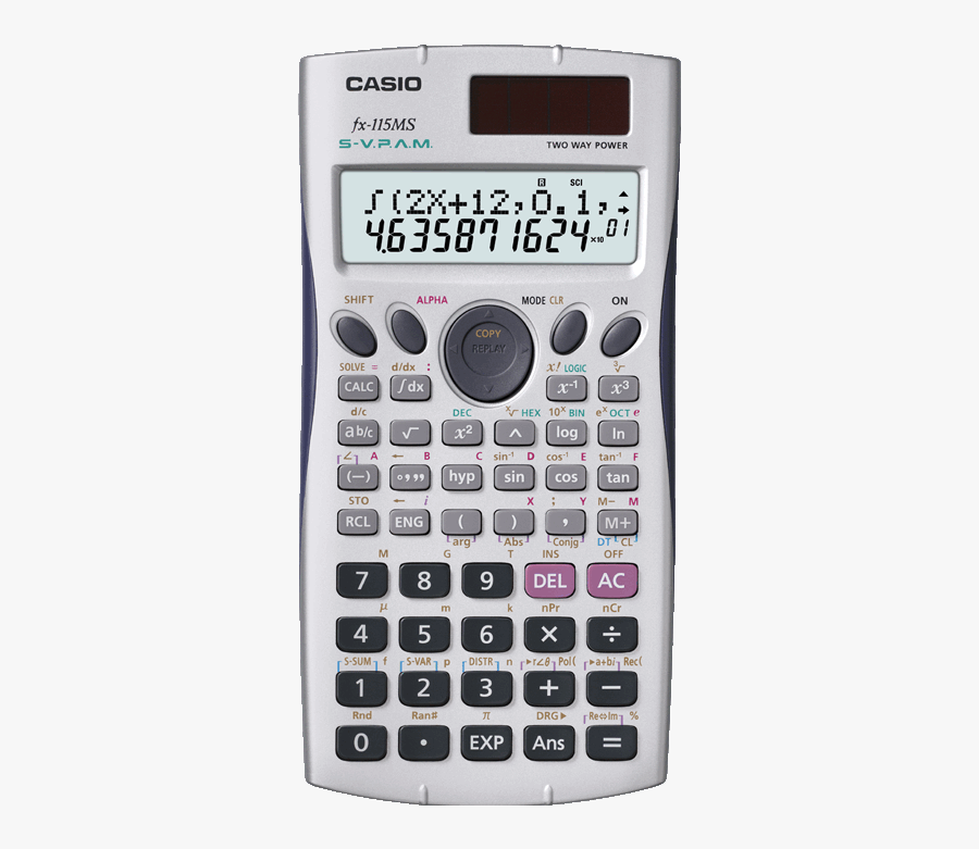 Casio Fx 3650p, Transparent Clipart