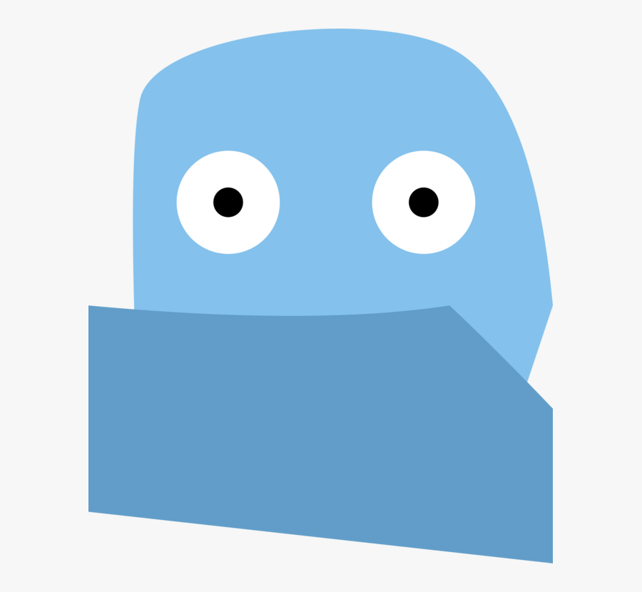 Blue,head,smiley, Transparent Clipart