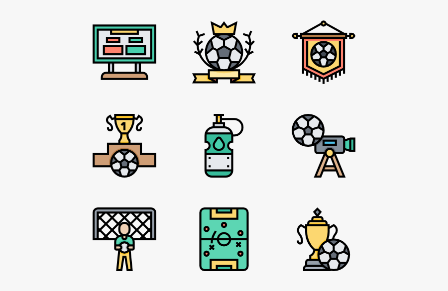 Football - Gambar Icon Database Png, Transparent Clipart