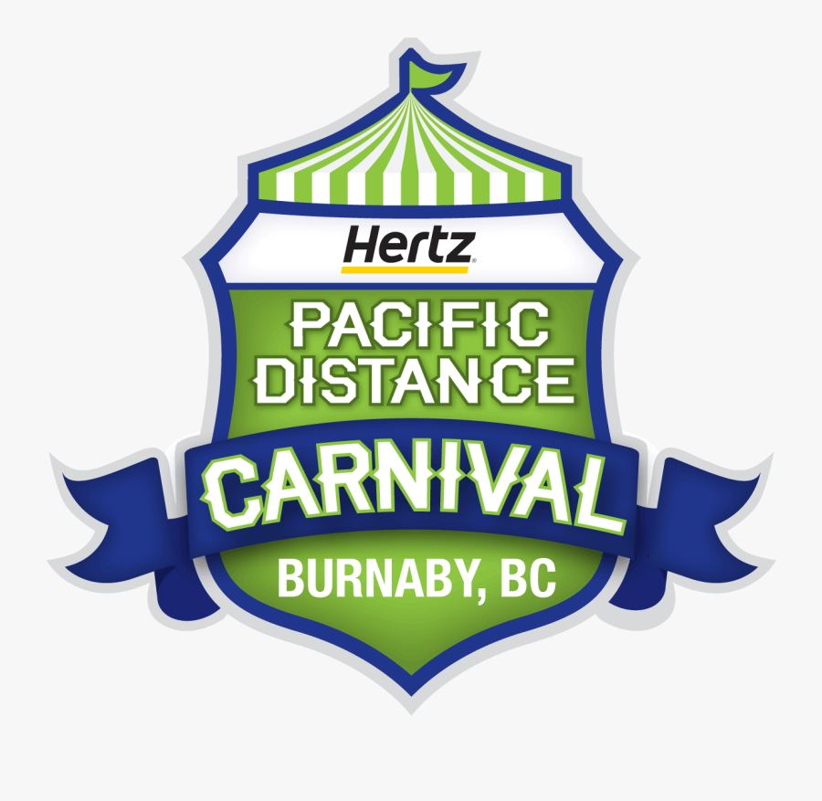 Hertz Pacific Distance Carnival & Canadian 10,000m - Hertz Corporation, Transparent Clipart