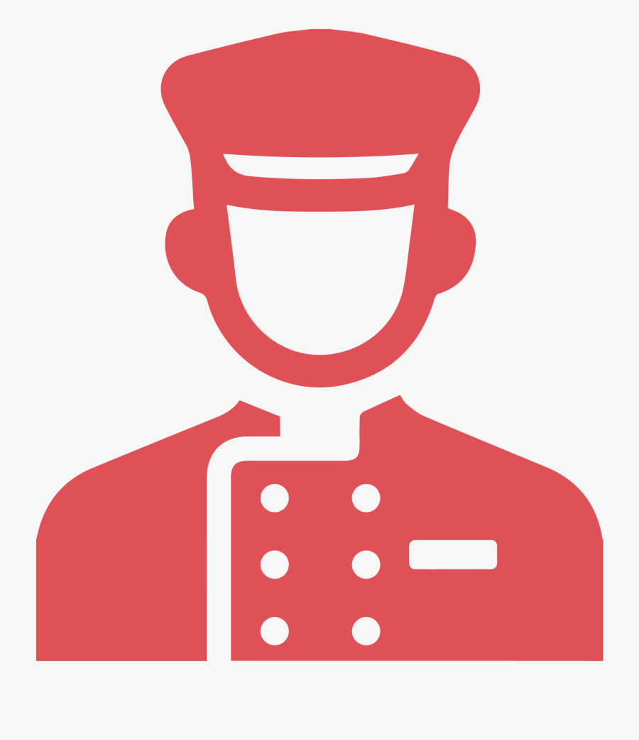 Restaurant Staff Icon Png, Transparent Clipart