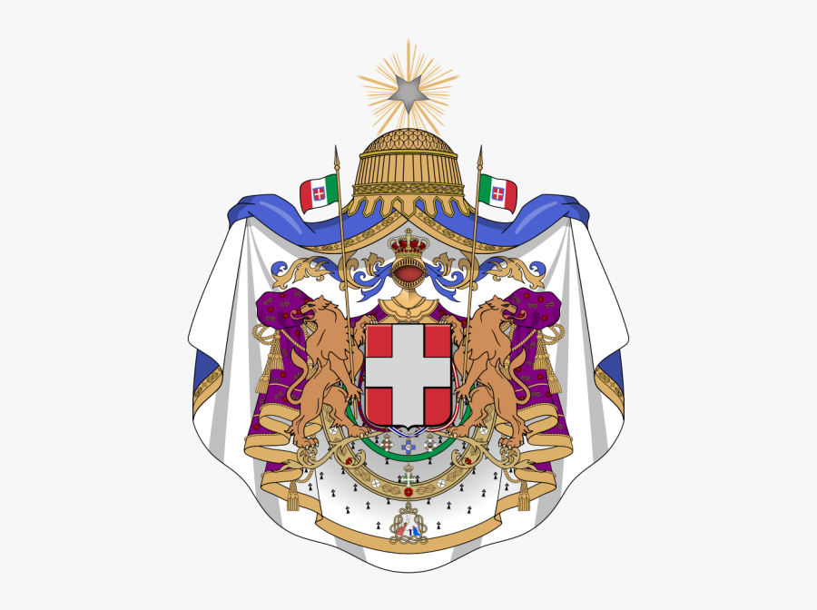 Old Italian Coat Of Arms - Great Coat Of Arms Of The King, Transparent Clipart