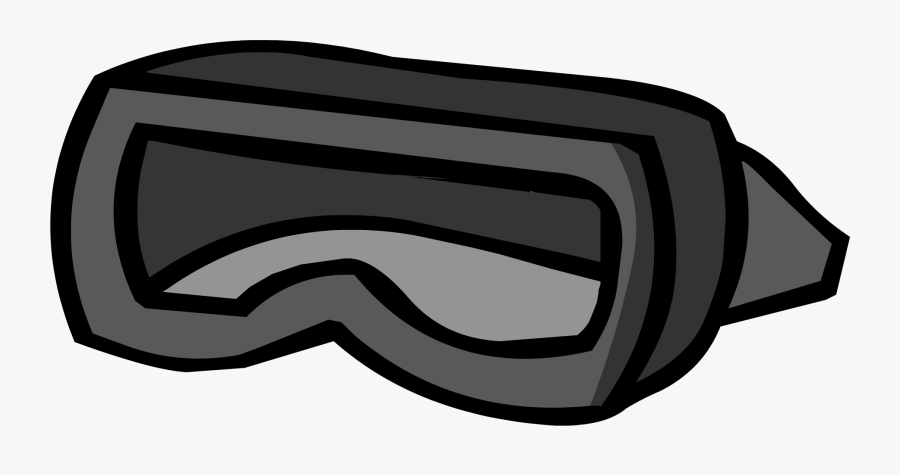 Black Mask Club Penguin - Club Penguin Black Mask, Transparent Clipart