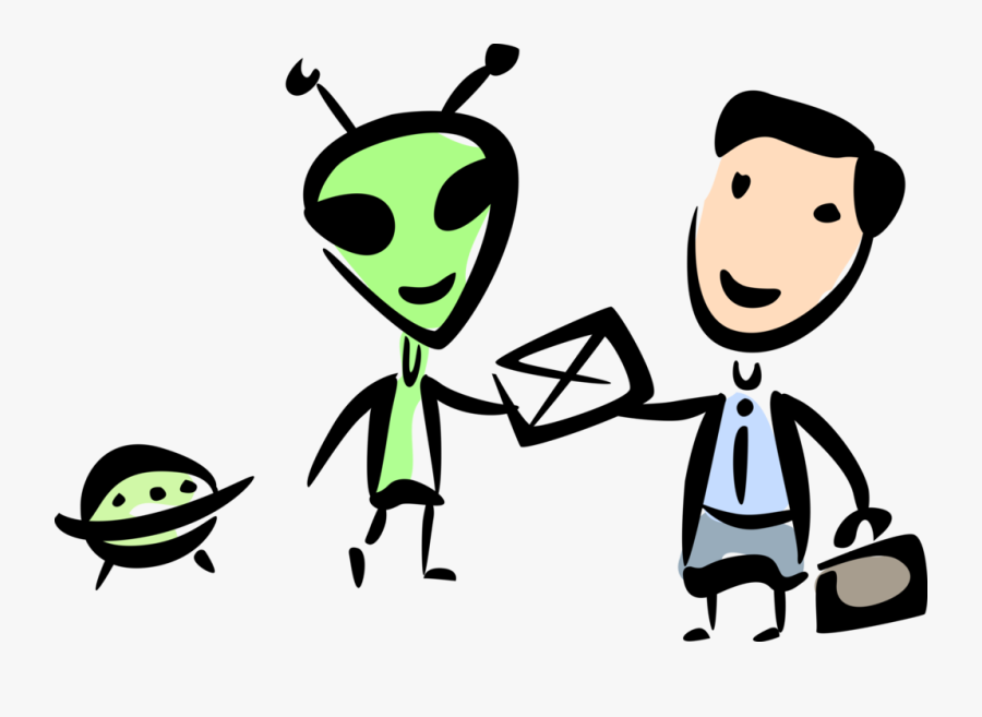 Vector Ufo Alien Clipart, Transparent Clipart