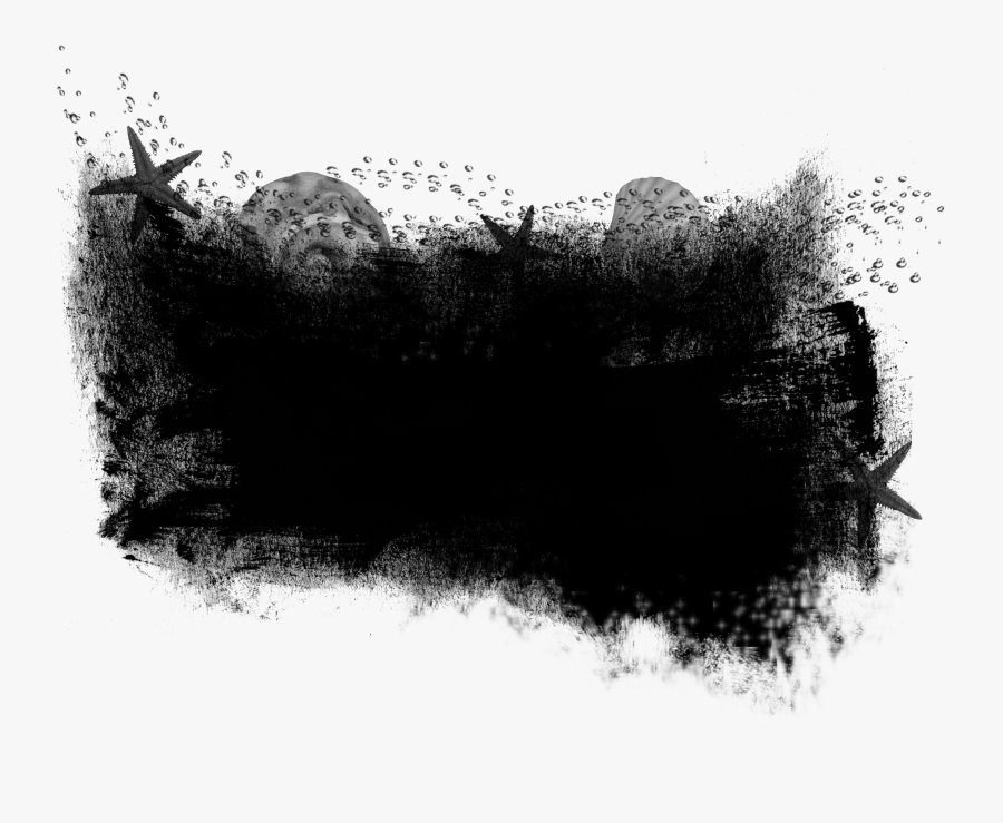 Mask Black Pretty Ink Download Free Image Clipart - Monochrome, Transparent Clipart