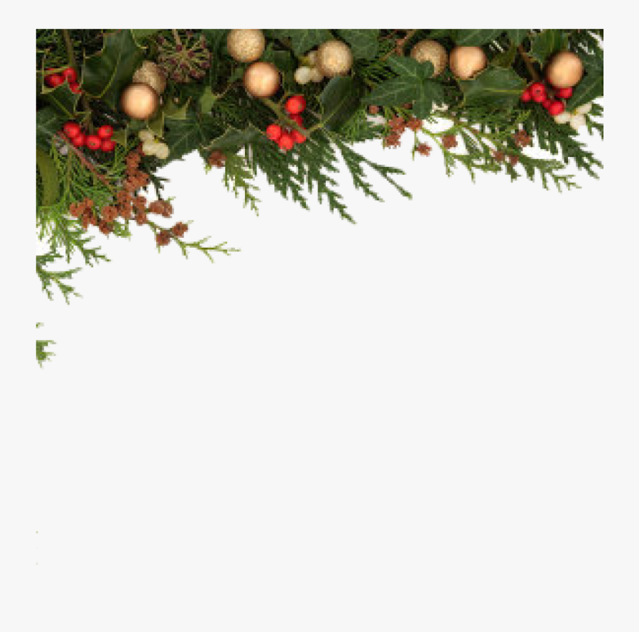 Transparent Christmas Border Clipart - Transparent Background Christmas Border, Transparent Clipart