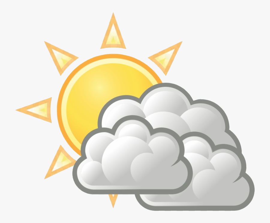 Partly Cloudy Clipart Clip Art Transparent Png - Partly Cloudy Clipart, Transparent Clipart