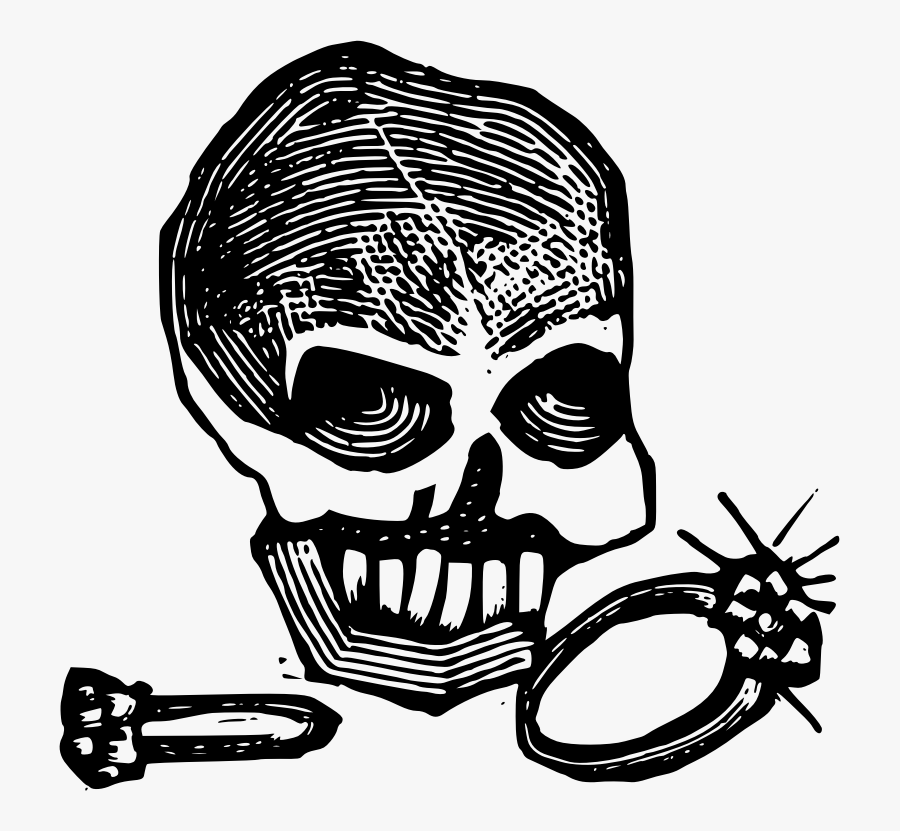 Skull Rings - Skull, Transparent Clipart