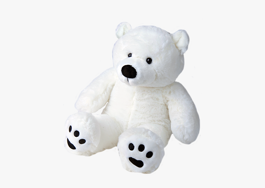Transparent Paw Polar Bear - Teddy Bear White Png, Transparent Clipart