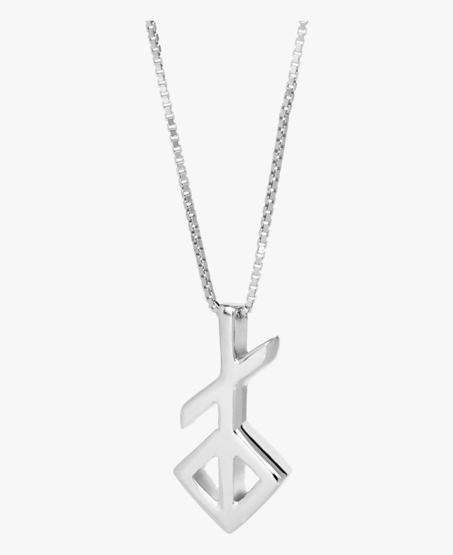 Transparent Library Silver Bindrunes Youth Icelandic - Runic Pendant, Transparent Clipart