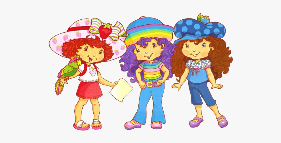 Strawberry Shortcake Drawing Clip Art - Turma Da Moranguinho Antigo, Transparent Clipart