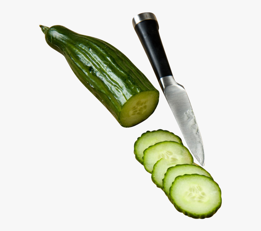 Cucumber Knife, Transparent Clipart