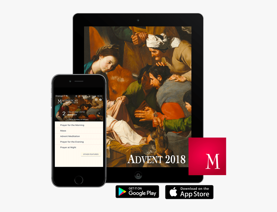 2018 Magnificat Advent Companion App Giveaway - Iphone, Transparent Clipart