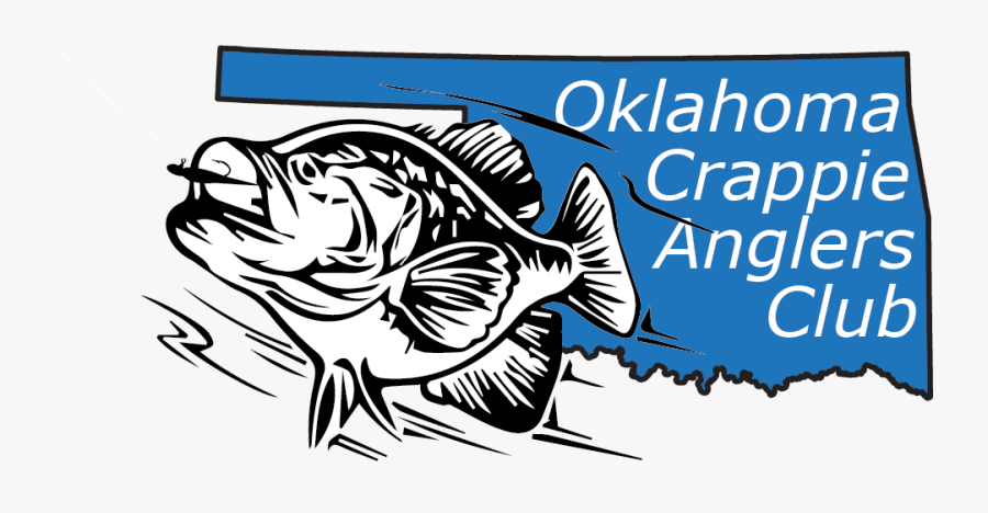 Oklahoma Crappie Anglers Club - Illustration, Transparent Clipart