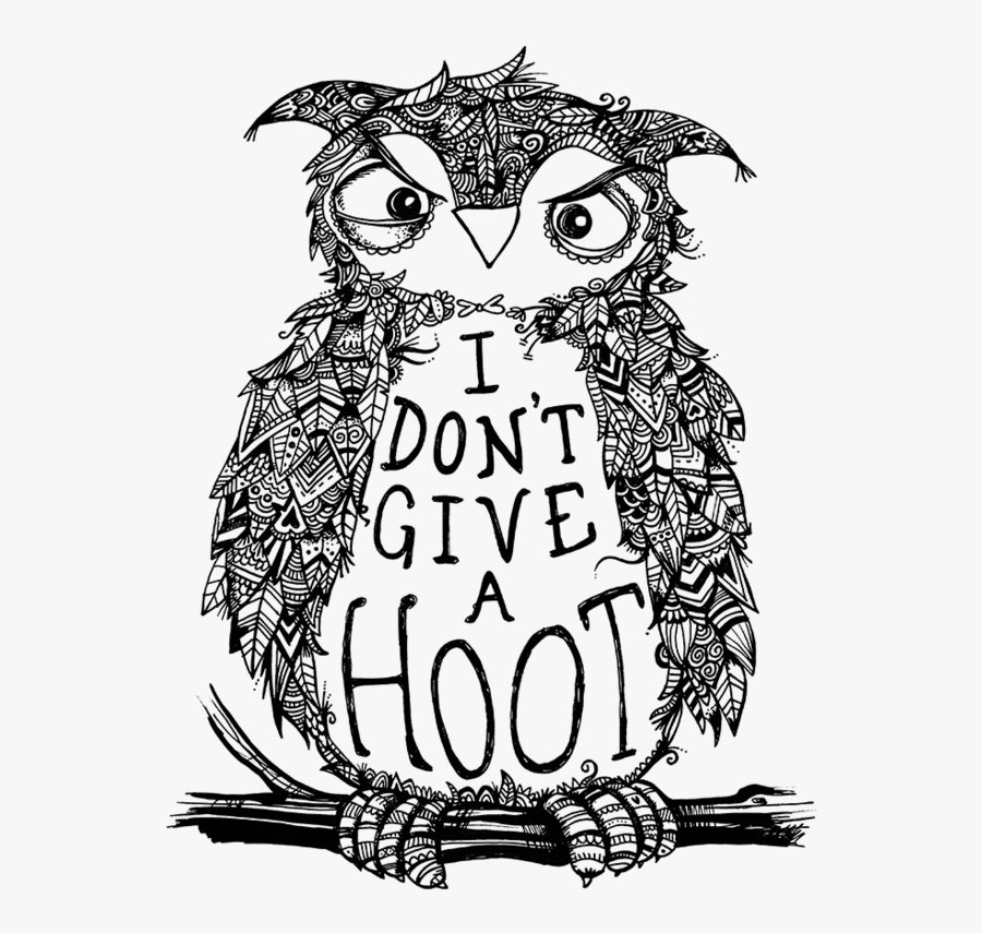 Don T Give A Hoot, Transparent Clipart