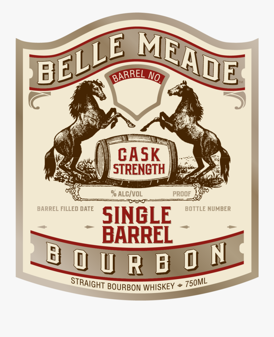 Belle Meade Bourbon Single Barrel - Belle Meade Single Barrel Cask Strength, Transparent Clipart