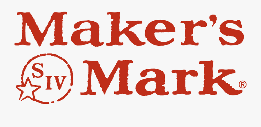 Makers Mark Bourbon Logo, Transparent Clipart