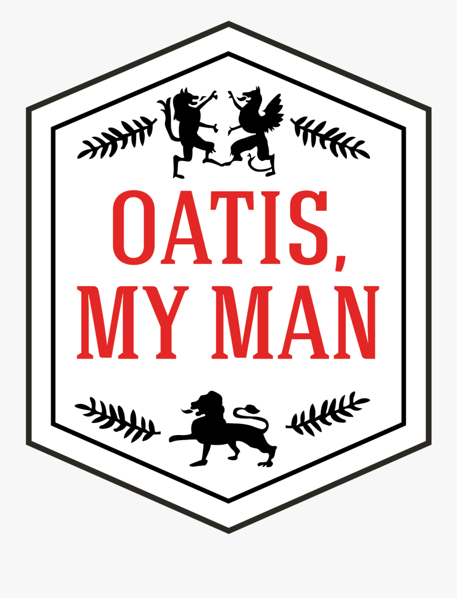 Oatis My Man Beer, Transparent Clipart