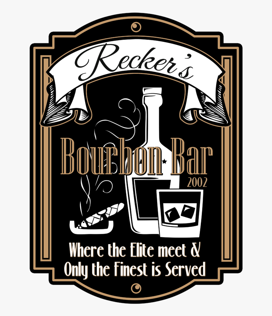 Custom Bourbon Bar //, Transparent Clipart