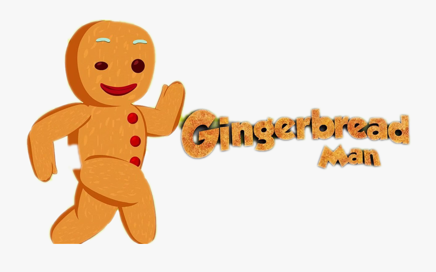 Running Gingerbread Man Free Png Image - Run Run As Fast As You Can, Transparent Clipart