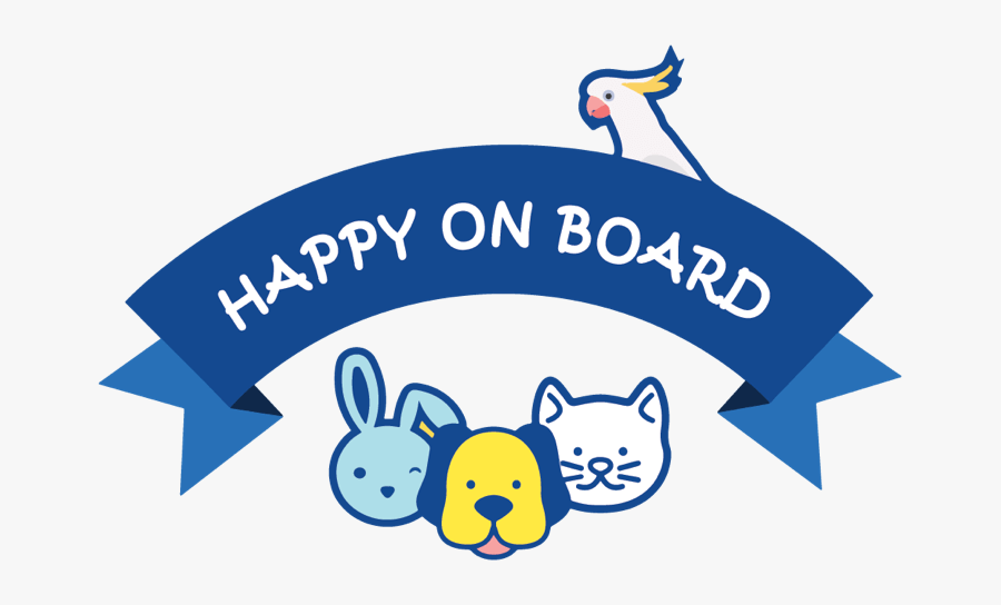 Happy On Board Logo, Transparent Clipart