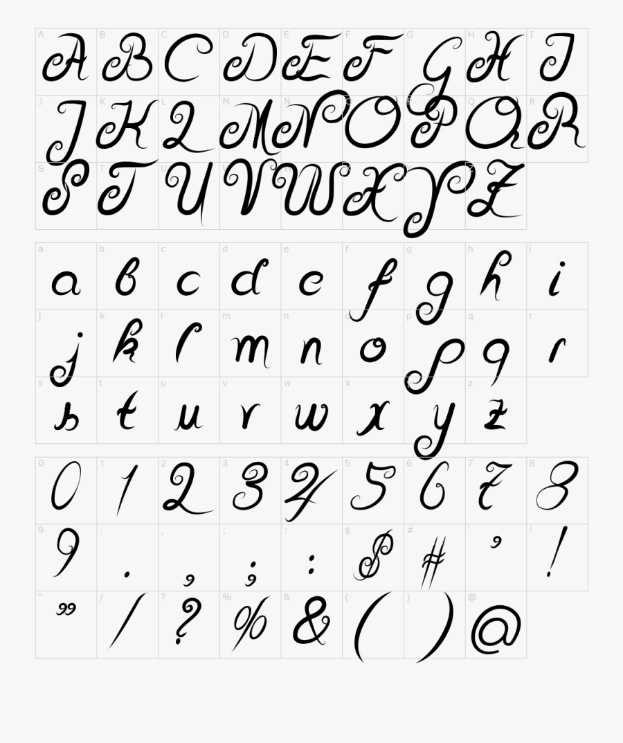 Clip Art Curls Font - Curls Font, Transparent Clipart