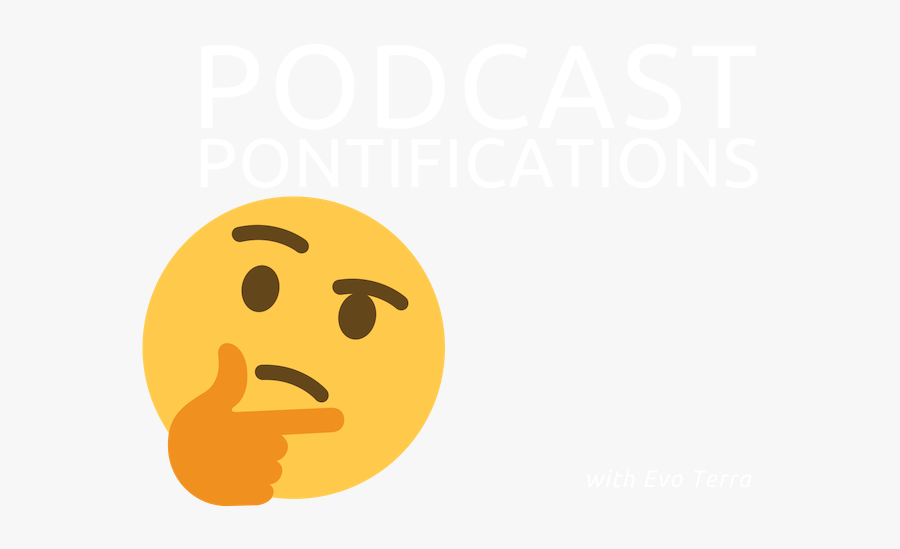 Podcast Pontifications Logo - Smiley, Transparent Clipart