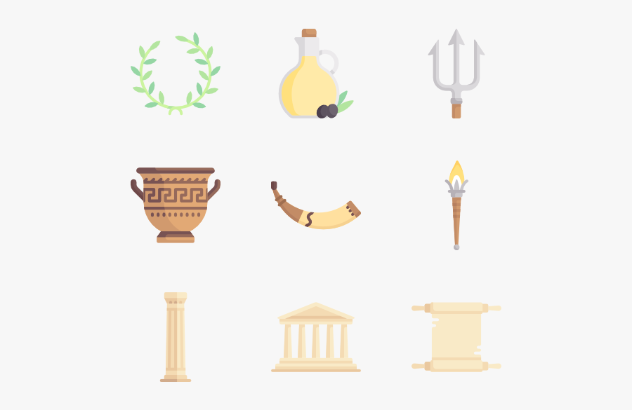 Ancient Greece, Transparent Clipart