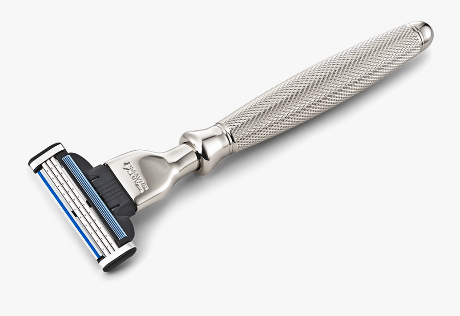 Engraved 3 Blade Razor Clipart , Png Download - Blade, Transparent Clipart