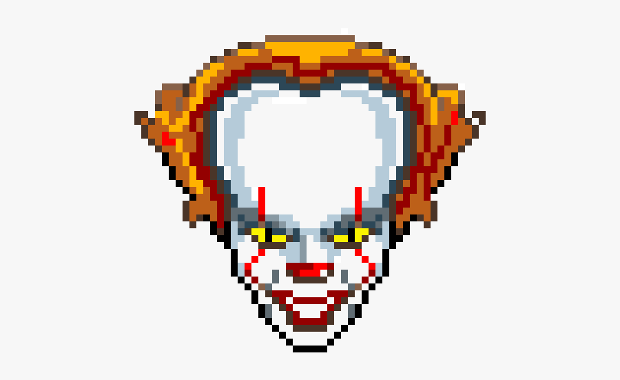 Pixel Art For Pennywise Free Transparent Clipart Clipartkey