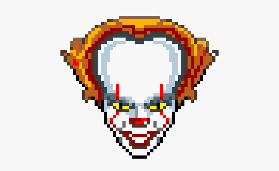 Pixel Art For Pennywise Free Transparent Clipart Clipartkey - roblox pixel art maker roblox logo png stunning free transparent png clipart images free download