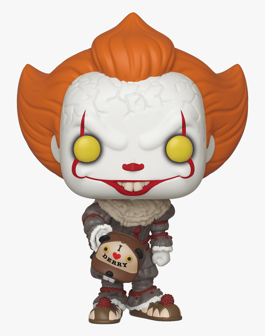 Pennywise With Beaver Hat, Transparent Clipart