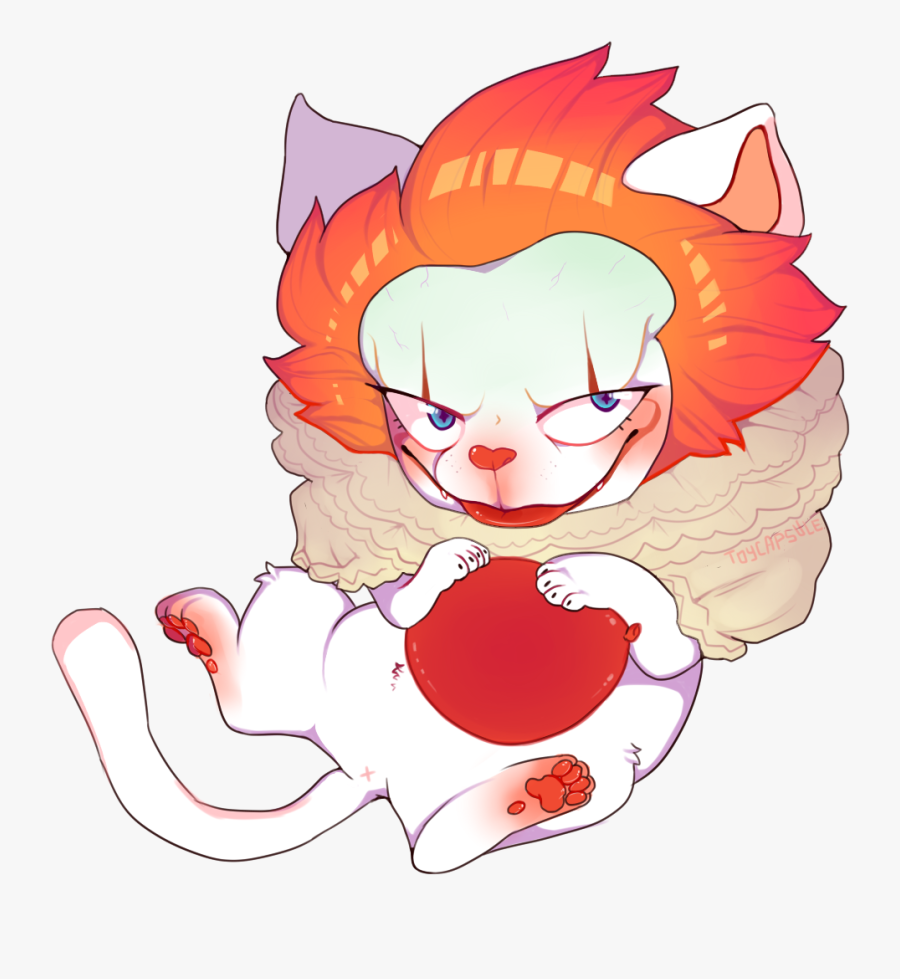 Pennywise Cat Fan Art, Transparent Clipart