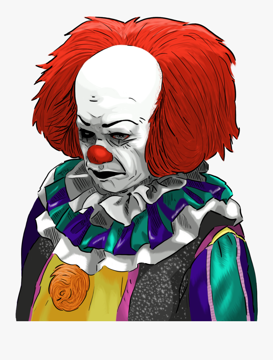 The Clown By Omgxero - Transparent Background Pennywise Png, Transparent Clipart