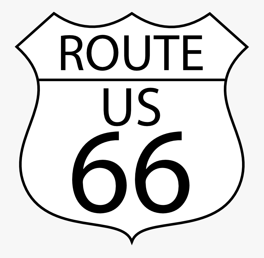 Us Route - Us Route Sign Clip Art, Transparent Clipart