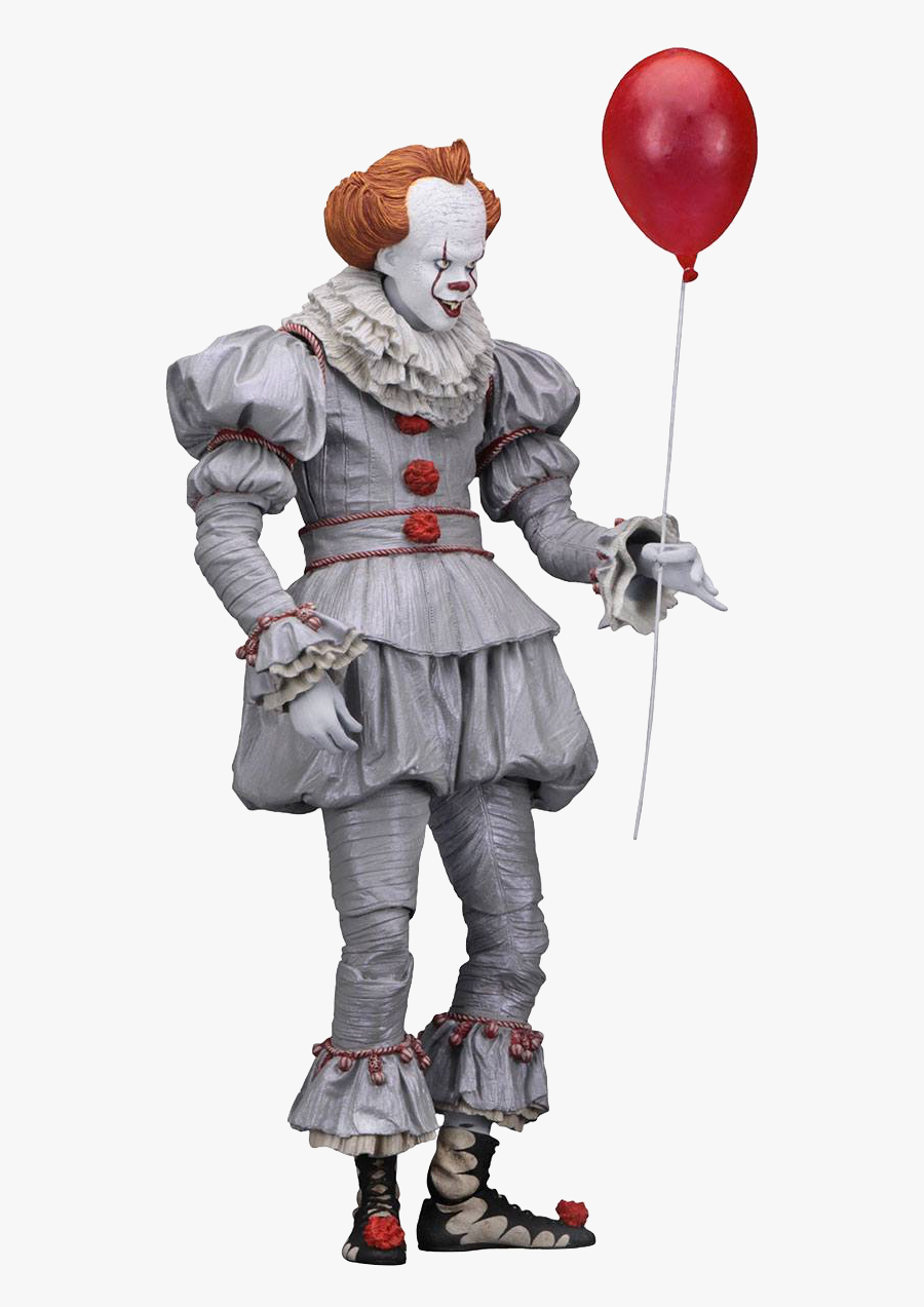 Neca 2017 It Pennywise Figure Toyslife - Action Figure Pennywise, Transparent Clipart