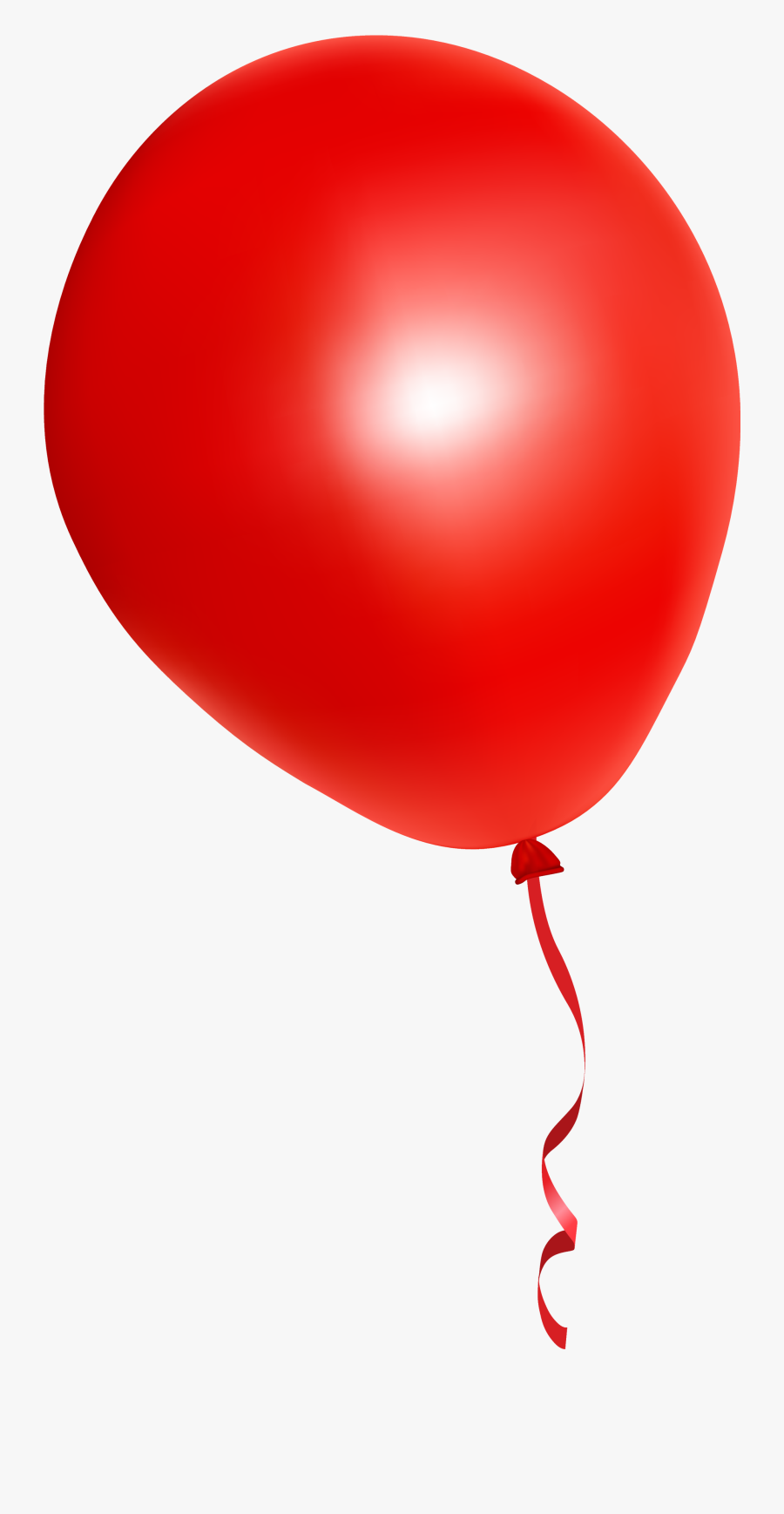 Red Balloon Transparent Background, Transparent Clipart