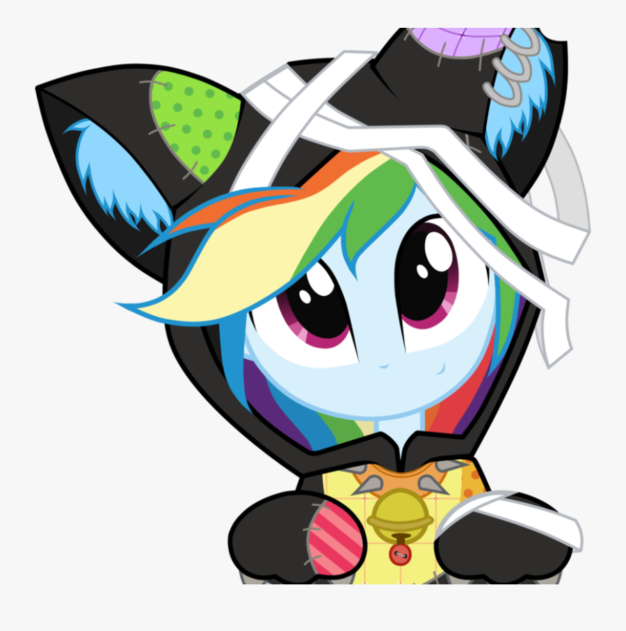 Rainbow Dash Kawaii, Transparent Clipart