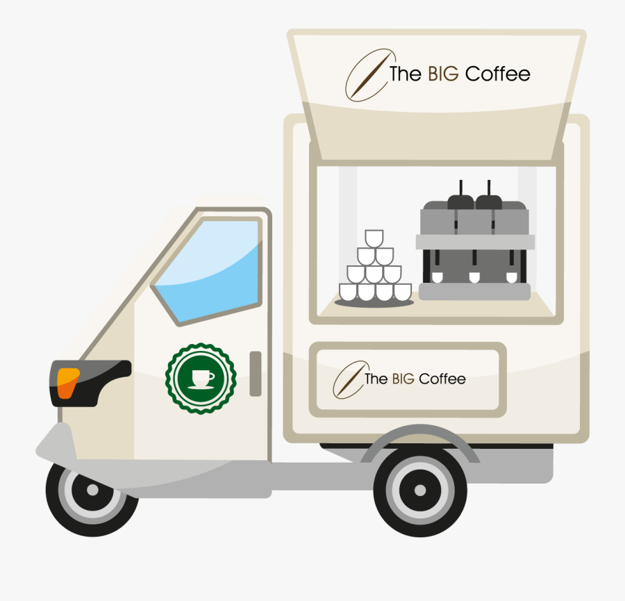 Tuk Tuk Coffee Van For Sale, Transparent Clipart