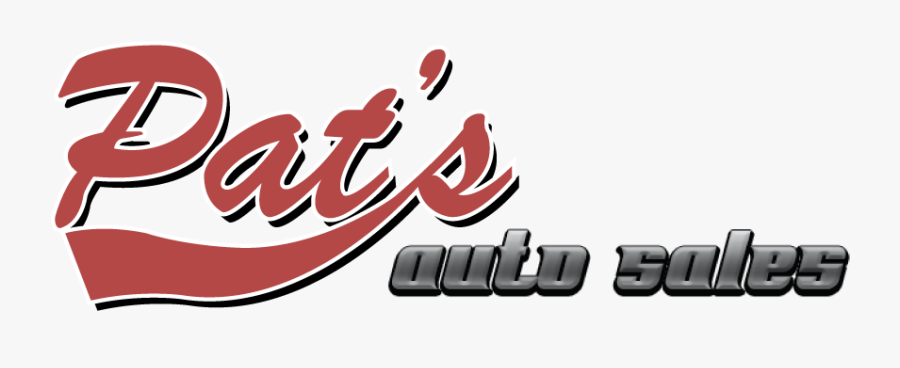 Pat"s Auto Sales, Transparent Clipart