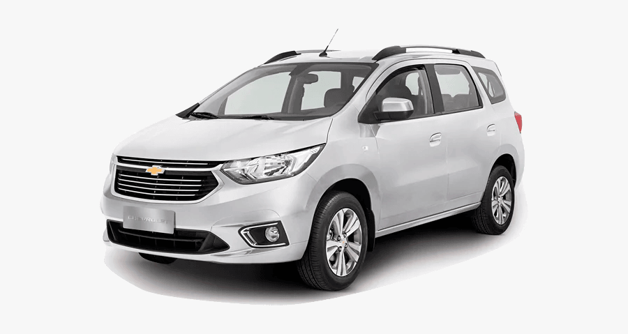 Minivan - Chevrolet Spin 2019 Gris, Transparent Clipart