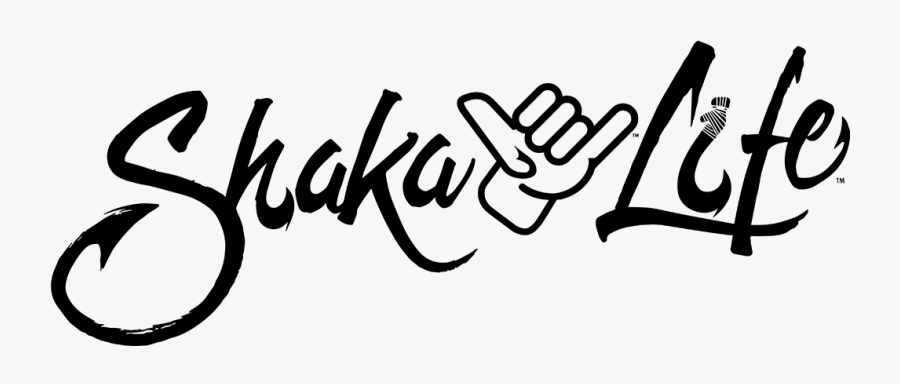 Shaka Life Logo With Hand Transfer Decal"
 Class= - Shaka Life, Transparent Clipart