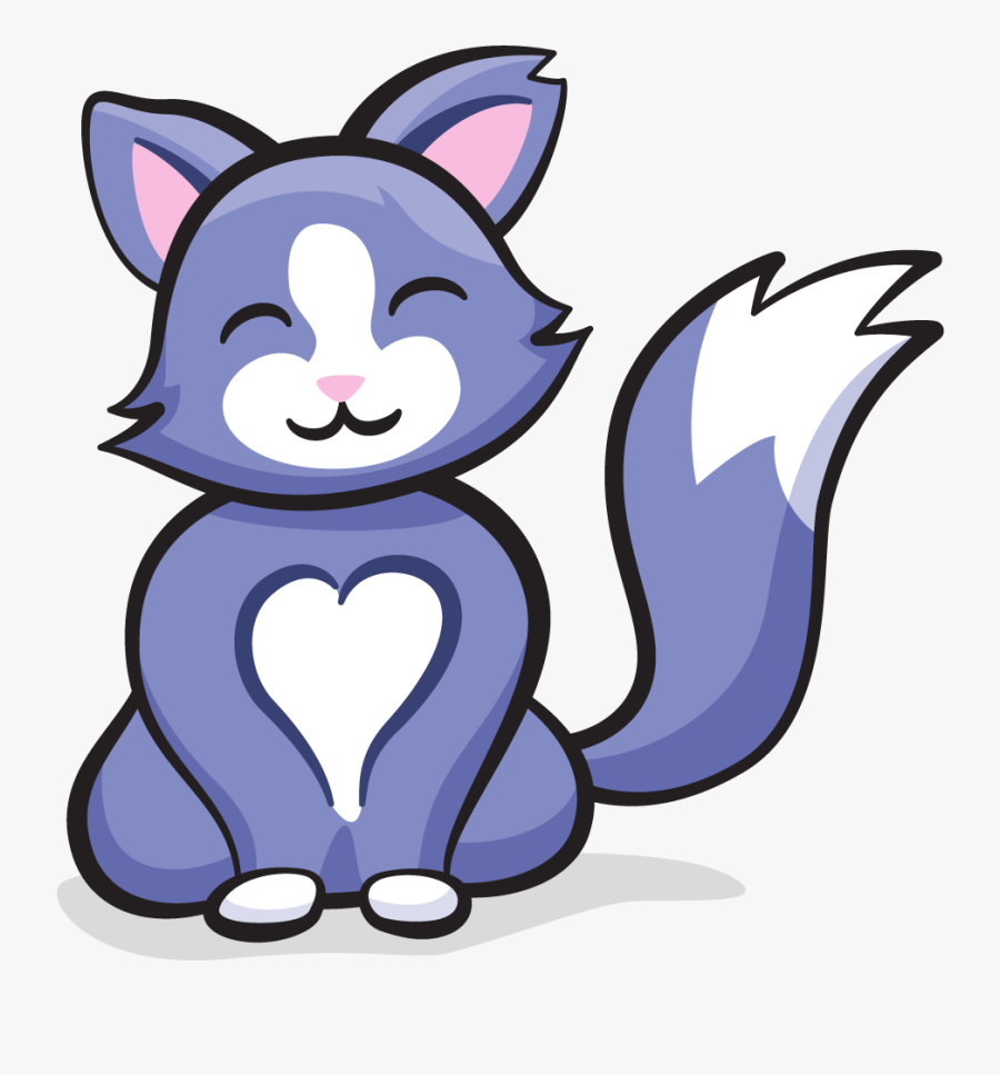 Cat Yawns, Transparent Clipart