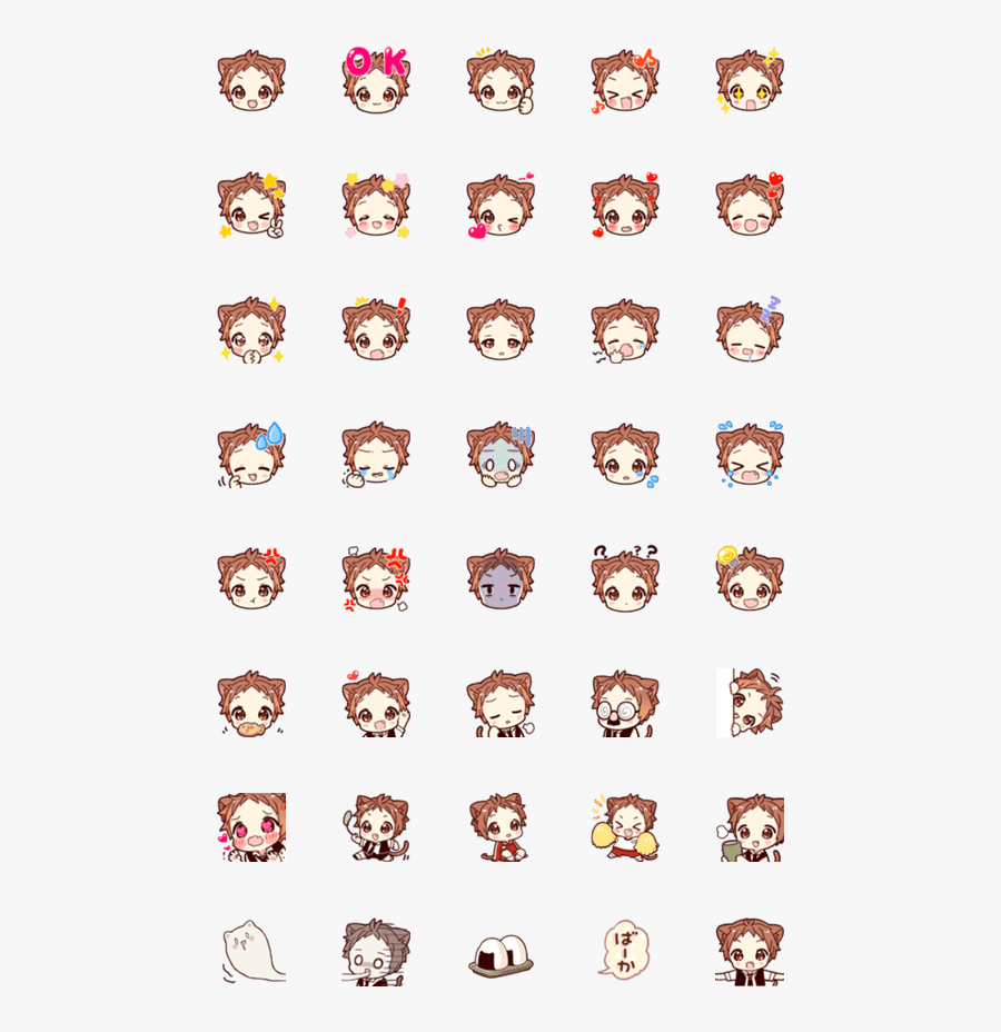 櫻桃 小 丸子 表情 貼, Transparent Clipart