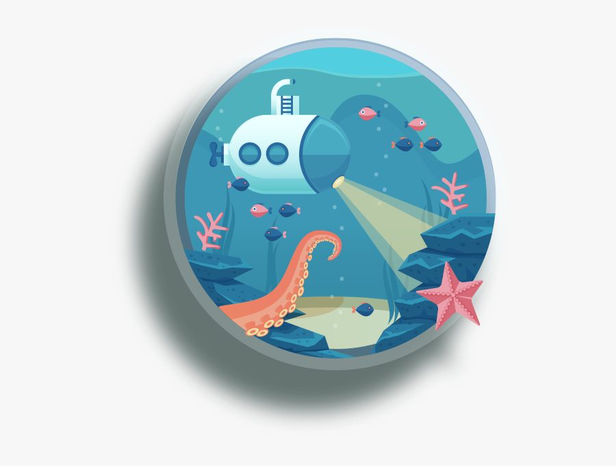 Sea Exploration Illustrations , Free Transparent Clipart - ClipartKey